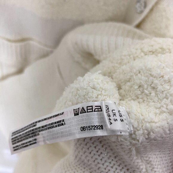 Anthropologie Daily Practice Long Chunky Cardigan Sweater Striped Button - Picture 6 of 9